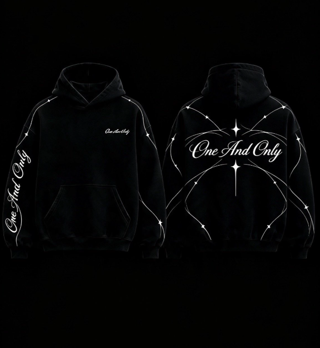 One And Only Black 002 Hoodie