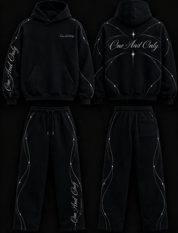 One And Only 002 Black Tracksuit